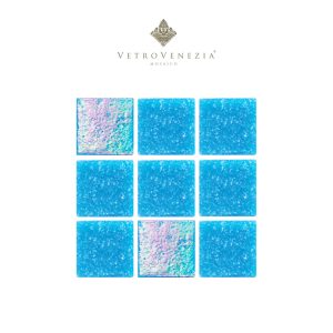 Mosaico Vetro Venecia  Serie Stella Azul Cancún 2 x 2
