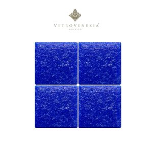 Mosaico Color Azul Cobalto “C044” 5 x 5 -Vetro Venezia